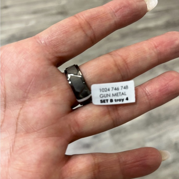 Tungsten 8 mm Gun Metal Wedding Band Ring all sizes available - Picture 4 of 7